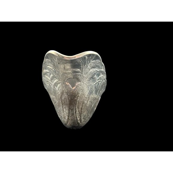 Elephant Gravy Serving Boat Dish Arthur Court 1989 Vintage 8"x6 x4" Rare - Picture 6 of 15